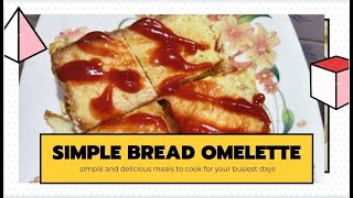 Try this as breakfast  Bread Omelet Tamil  Simple Bread Omelet Recipe [upl. by Hallie]