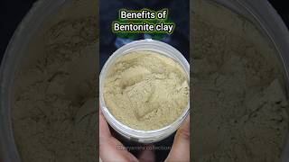 Benefits of Bentonite clay shorts viralvideo youtubeshorts trendingshorts skincare [upl. by Jat5]