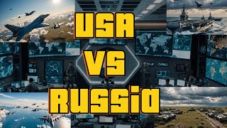 USA vs Russia Military Power Comparison 2024 [upl. by Goddord]