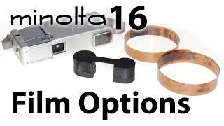 Minolta 16  New Film Options [upl. by Corbet]