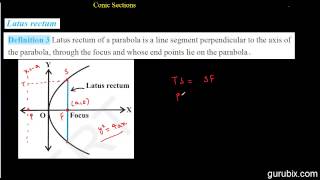 Hindi  Latus Rectum  Latus Rectum of a Parabola  Conic Sections  Ch 11  CBSE 11th Math [upl. by Dulcy854]