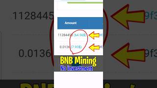 Free BNB Mining 🤑 72 USDT Withdrawals🔥 bnbmining [upl. by Eneirda]