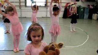 Teddy Bear Ballet Dance age 5 and 6 [upl. by Annodahs]