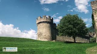 The 2nd Castle “MONTEBELLO CASTLE” in Switzerland bellinzona Video Clip how to go there [upl. by Nisa881]