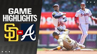 Padres vs Braves Game 2 Highlights 52024  MLB Highlights [upl. by Errick]