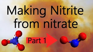 Nitrite from nitrate [upl. by Sremmus]