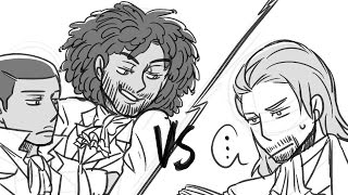 Cabinet Battle 1  Hamilton Animatic [upl. by Ahsatak575]