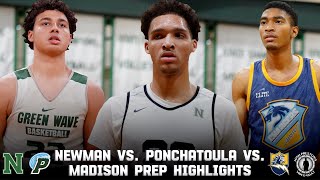 Newman vs Ponchatoula vs Madison Prep HIGHLIGHTS  2 State Champs amp RunnerUp meet in Preseason [upl. by Ayekam]