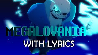 Megalovania REMASTERED With Lyrics  Undertale 2000 Subscriber Special [upl. by Inman]