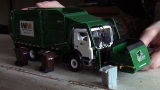 Custom First Gear 134 Scale Model Garbage Trucks [upl. by Rednaskela74]