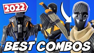 BEST COMBOS WITH DUMMY SKIN CARBON FIBER STYLE2022 UPDATED  Fortnite [upl. by Jessika]