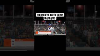 Yankees vs Mets Game Highlights yankees mets mlb shortsviral baseball [upl. by Christy]