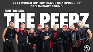 The Peepz  2024 World Hip Hop Dance Championship Preliminary Round [upl. by Akinom]