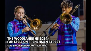 The Woodlands High School 2024 quotFantasia on Frenchmen Streetquot Lead Trombone Headcam  Lucas Feng [upl. by Jaqitsch665]