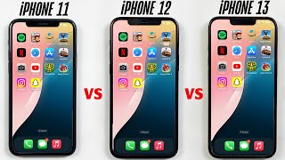 iOS 176 iPhone 13 vs 12 vs 11 Speed Test in 2024 😱 [upl. by Maxima]