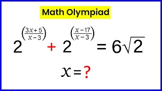 Math Olympiad  A Nice Exponential Problem  VIJAY Maths [upl. by Yedrahs]