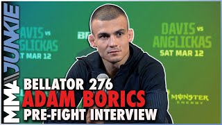 Adam Borics planning to thrive under pressure of top contender fight  Bellator276 media day [upl. by Lasiaf]