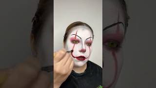 Pennywise🎈331 makeup sfxmua makeuptutorial pennywise halloween tutorial 31daysofhalloseen [upl. by Velick]