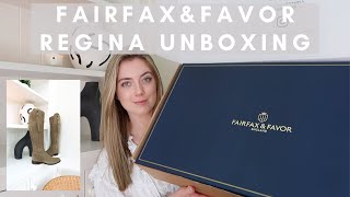 FAIRFAX AND FAVOR REGINA UNBOXING [upl. by Esihcoc425]