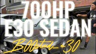 700 Horsepower BMW E30 Sedan [upl. by Dita562]