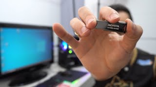 PEN DRIVE USB 3X É RAPIDO MESMO ADATA UV350 UV128 E OUTROS [upl. by Ahsenyt]