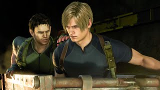 Chris amp Leon in Resident Evil 4 Remake [upl. by Hay720]