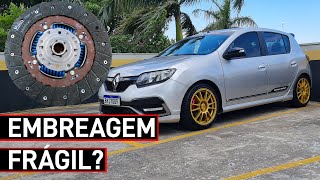 SANDERO RS EMBREAGEM É FRÁGIL MESMO  FT Motorhaus Performance [upl. by Winterbottom907]