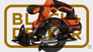 Black and Decker 20v 5 12quot Circular Saw [upl. by Debee]