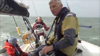 Sailing from Conwy to Dublin in a Sigma 38 [upl. by Ginnifer105]