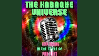 Keep Talking Karaoke Version In the Style of Pink Floyd [upl. by Sitof]