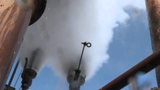 Missouri SampT power plant steam whistle [upl. by Arykahs]