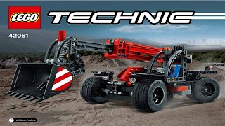 LEGO instructions  Technic  42061  Telehandler Model A [upl. by Publias354]