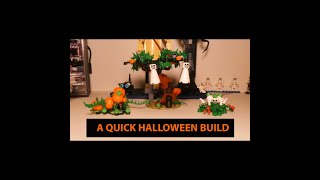 Lego Compatible Halloween Ghost Tree [upl. by Yllor]