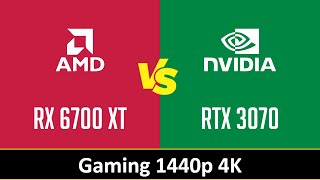 RX 6700 XT vs RTX 3070 [upl. by Arbmahs]