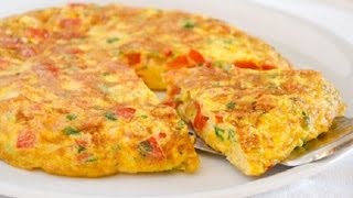 TUTORIALFrittata di VerdureQuick recipe Vegetable Frittata [upl. by Ynaitirb763]