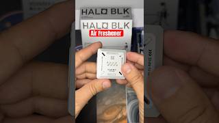 Futuristic HALOBLK Car Air Freshener for Tesla Model 3Y  Premium Aluminum Diffuser with 2 Refills [upl. by Atiuqrahs]