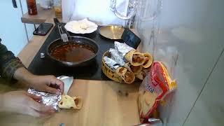 Zinger Paratha Homemade Recipe Live Streaming [upl. by Ahsiatal]