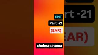 cholesteatoma biology medical neet neetpg [upl. by Immij]