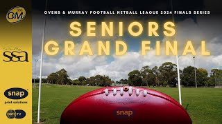 OMFNL 2024 Seniors – SSampA CUP Grand Final [upl. by Anaira556]