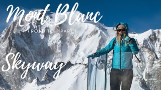 Mont Blanc  Virtual tour  Part 1  4K  Courmayeur  Skyway Monte Bianco [upl. by Noj]