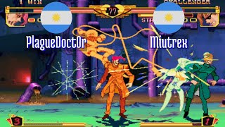 FT5 jojobanr1 PlagueDoct0r AR vs Miutrex AR JoJo HFTF jojoban Fightcade Sep 19 [upl. by Karen497]