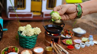 Crispy Cauliflower Fry Recipe  Gobi Fried Rice  How To Make Street Style Gobi 65  The Tiny Foods [upl. by Agle]