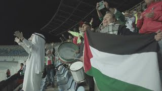 La causa palestina y el fútbol juegan en un solo equipo en Chile  AFP [upl. by Otcefrep]