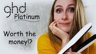 GHD Platinum straightener  WORTH THE MONEY [upl. by Haroun]