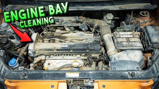 DEEP CLEAN Your Engine Bay  Complete Engine Bay Detailing Tutorial [upl. by Sager]