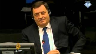 Milorad Dodik svjedočio na suđenju Radovanu Karađiću  Al Jazeera Balkans [upl. by Hurty814]