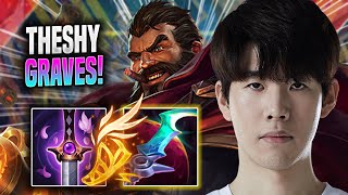 THESHY PERFECT GAME WITH GRAVES  WBG TheShy Plays Graves TOP vs Gangplank  Season 2022 [upl. by Rabush]