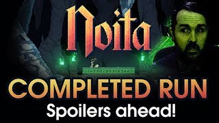 Noita COMPLETED on Day 1 Full Play through [upl. by Kirk]