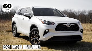 2024 Toyota Highlander Review  Still the 1 Family SUV [upl. by Chaim357]