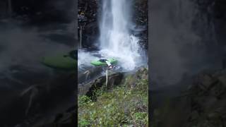 Jimmy Turner does it again on falling water falls 😵 waterfall outdoors whitewaterkayaking chatt [upl. by Enwahs]